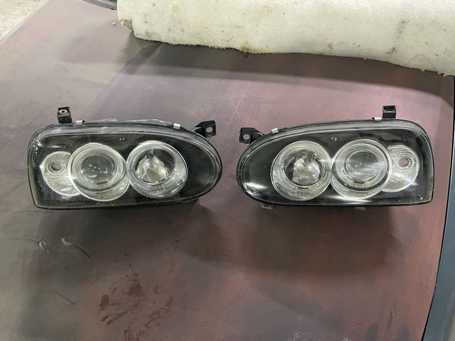 Гольф 3 линзованые фары