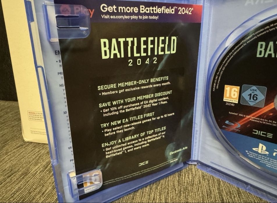 Игра PlayStation / Battlefield 2042 PS4 PS5