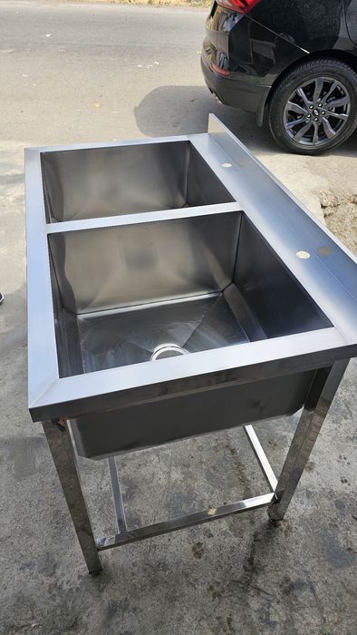 Moyka нержавейка moyka для кафе 2х