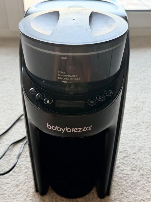 Baby Brezza formula pro black aparat preparat lapte praf + 3 palnii suplimentare