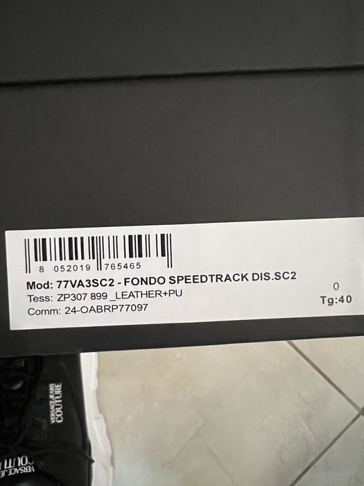 Mаратонки Versace Jeans COUTURE