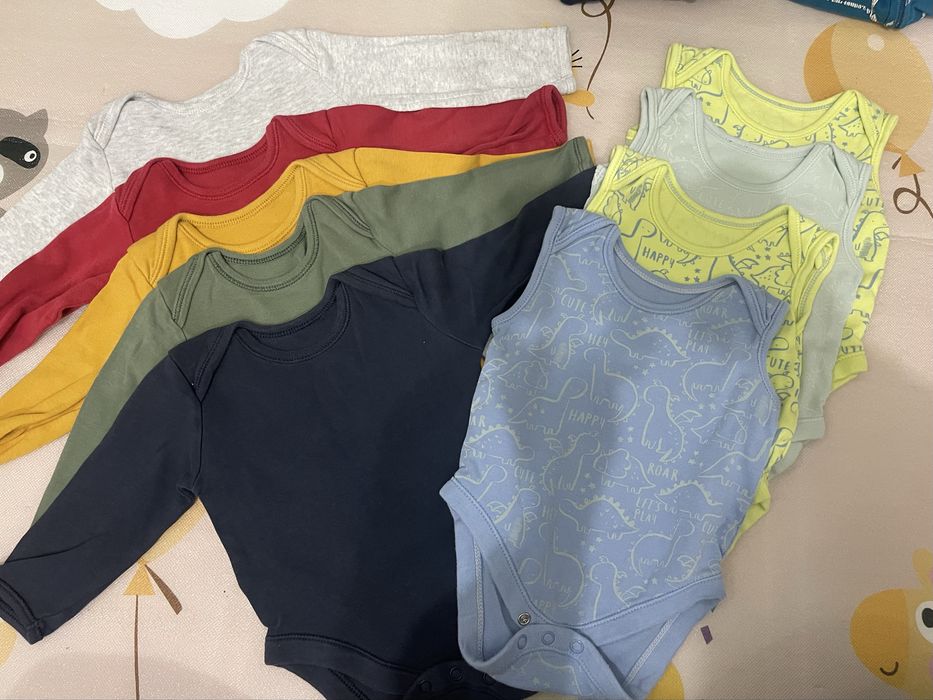 Лот бодита George за момче 3-6 месеца 62-68 см