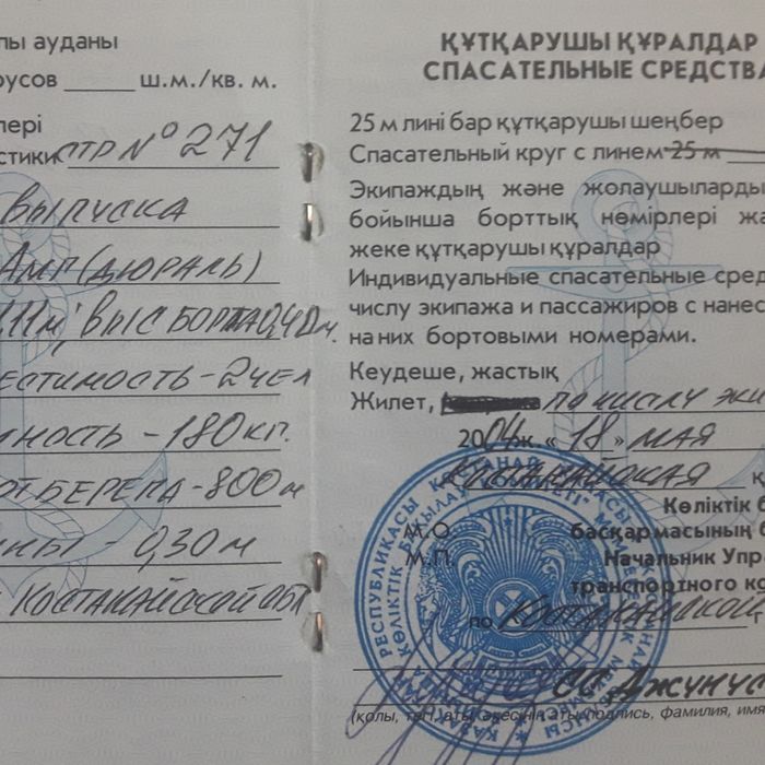 Лодка. Алюминиевая