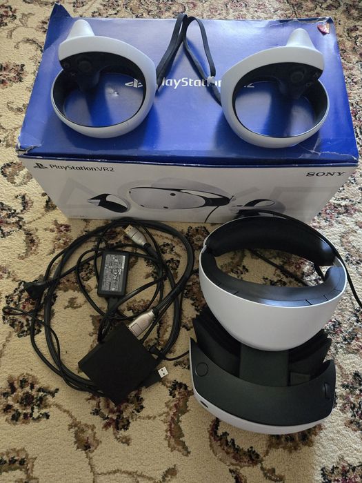 PlayStation VR 2 с адаптером для пк