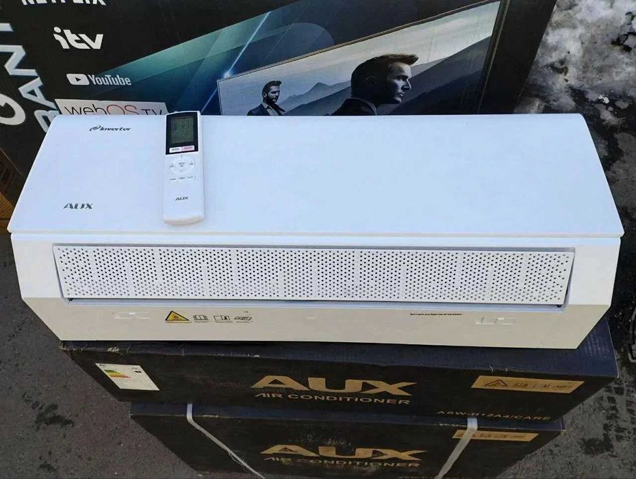 Кондиционер AUX ASW-H12A4 CAR, инверторный, антибактериальный фильтр