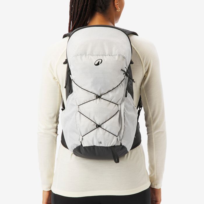 Rucsac de drumeție Mh500 Light 15l Alb - produs resigilat Decathlon