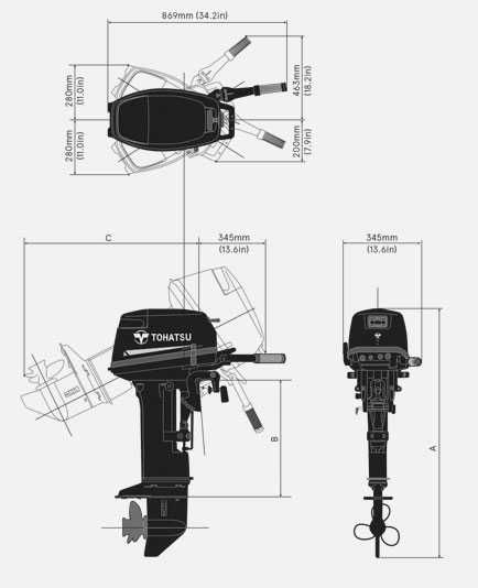 Лодочный мотор Tohatsu M15D2S