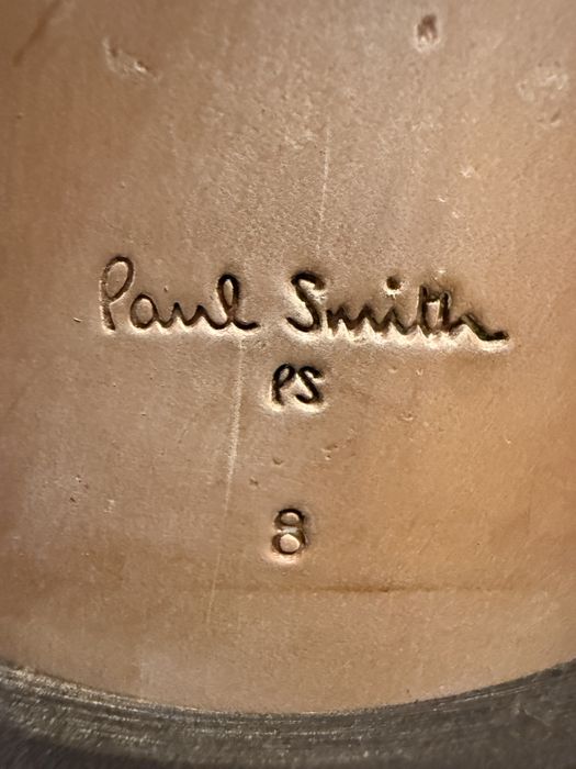 Ghete piele intoarsa Paul Smith