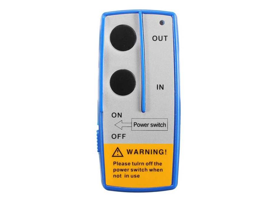 Електрическа лебедка 6000LBS 2720кг 12V/24V с дистанционно за теглене