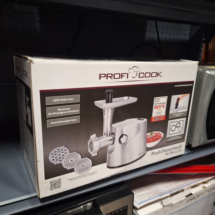 Месомелачка ProfiCook 1800W 120кг на час