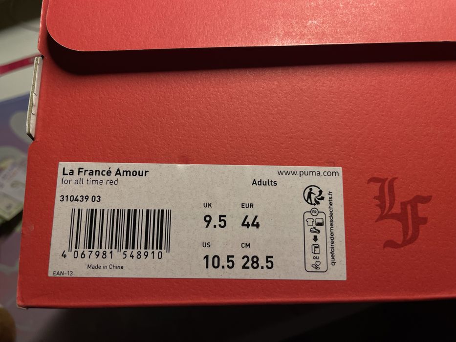 Puma LaMelo Ball LaFrance "For All Time Red" ( nu nike, adidas, jordan , sneakers, basket )