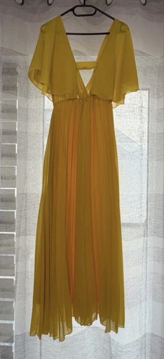 Rochie de vara galbena  marimea 38
