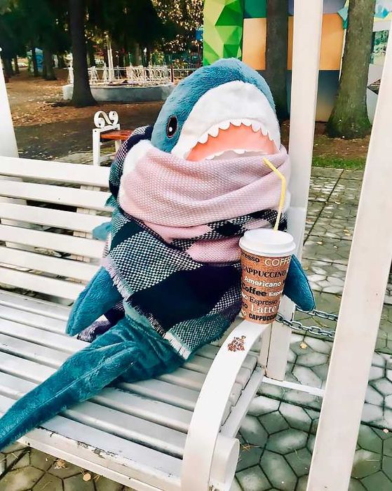 Игрушка Акула икея