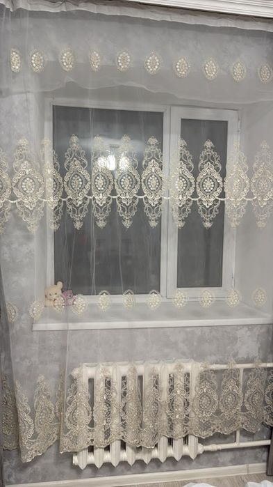 Штор тюль  хорошое состояние