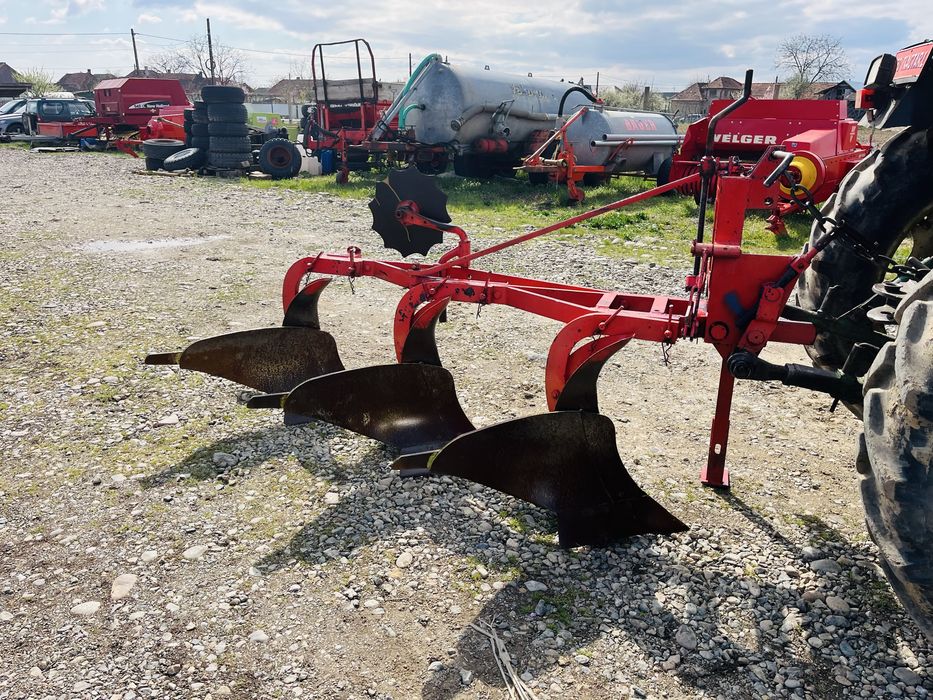 Plug cu 3 capuri, cormane, brazdare Vogel & Noot fix,simplu fara roata