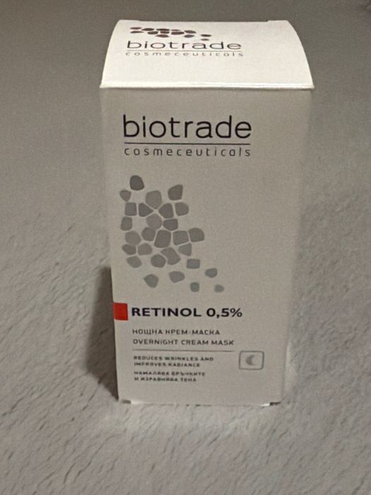BIOTRADE нощна крем маска с ретинол