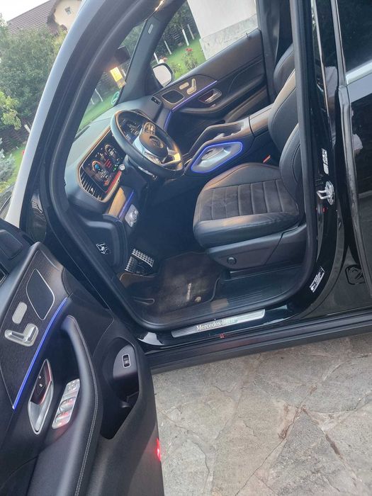 GLE 350de AMGline perne aer, pornire incalzire auxiliara din aplicatie