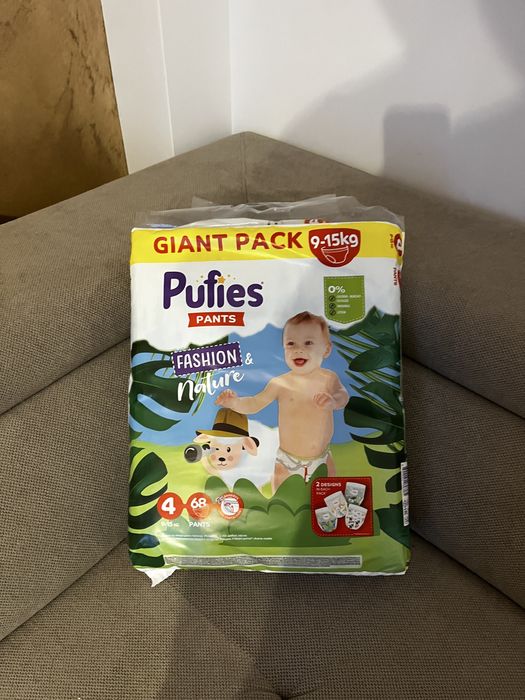 Pampers nr 4 puffies chilotel 3 baxuri