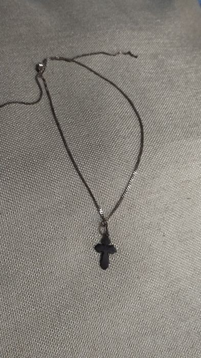 Серебро Крестик и цепочка