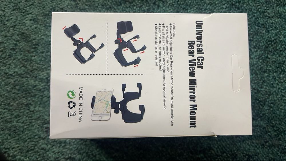 suport auto prindere oglinda