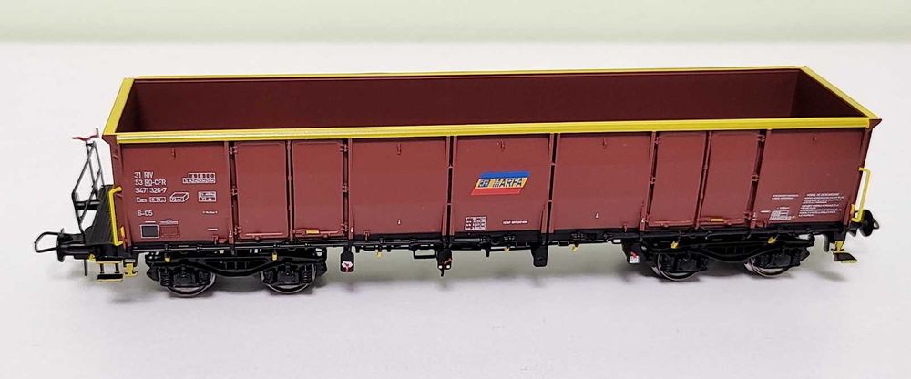 macheta vagon deschis Eacs CFR Marfa din set Albert Modell 500028 H0