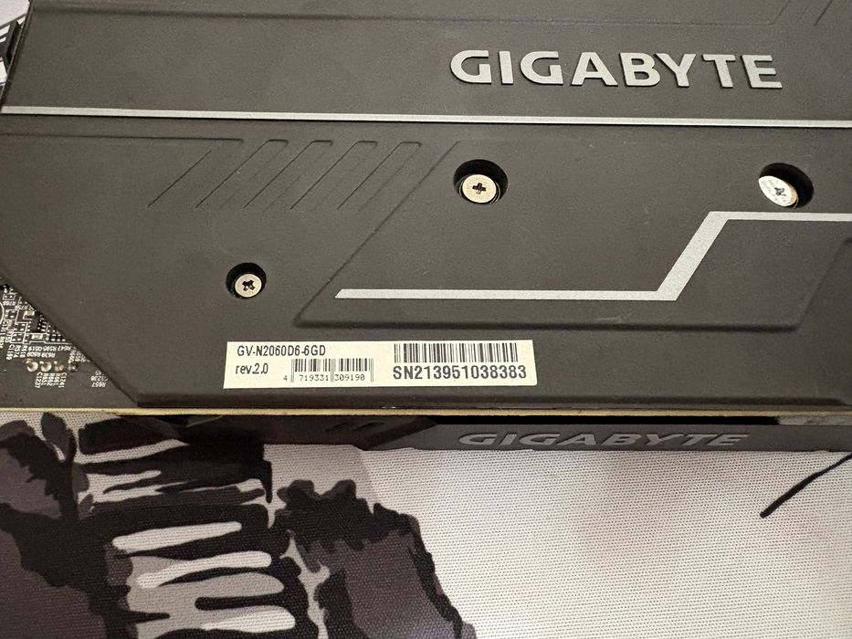 Видеокарта RTX 2060 Gigabyte GDDR6 6GB с коробкой