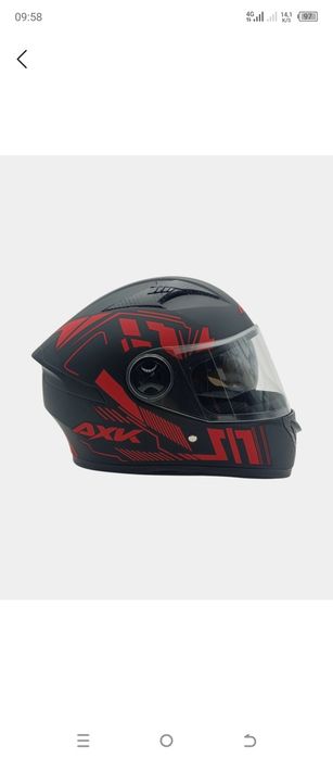 Moto shlem ,Kaska 1 kun ishlatilgan 90 % yangi