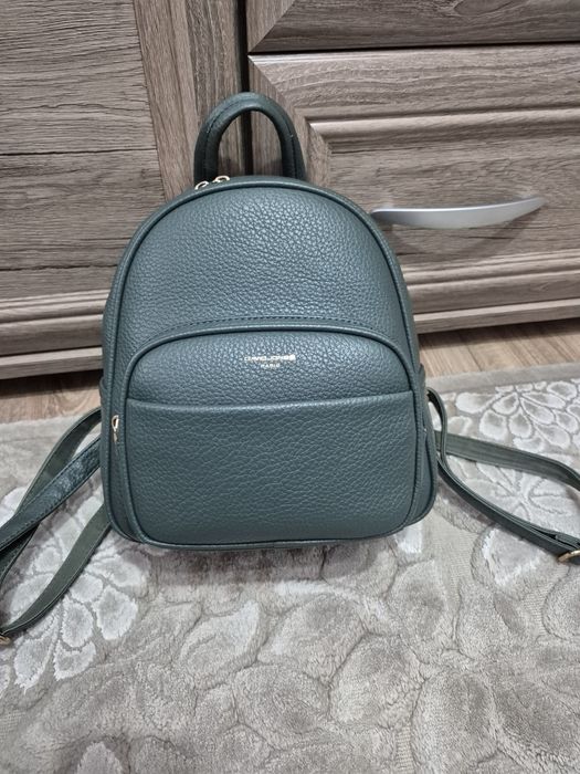 Rucsac David Jones casual verde