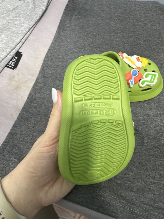 Тапочки - кроксы  на 12 см