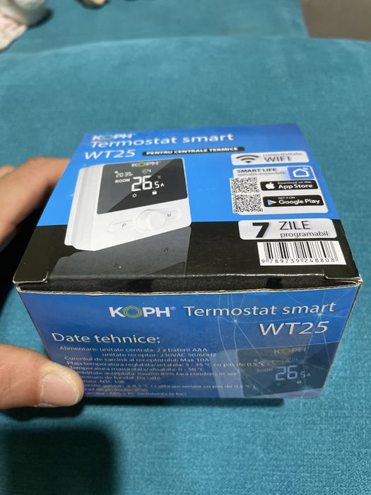 Vand termostat smart wt25