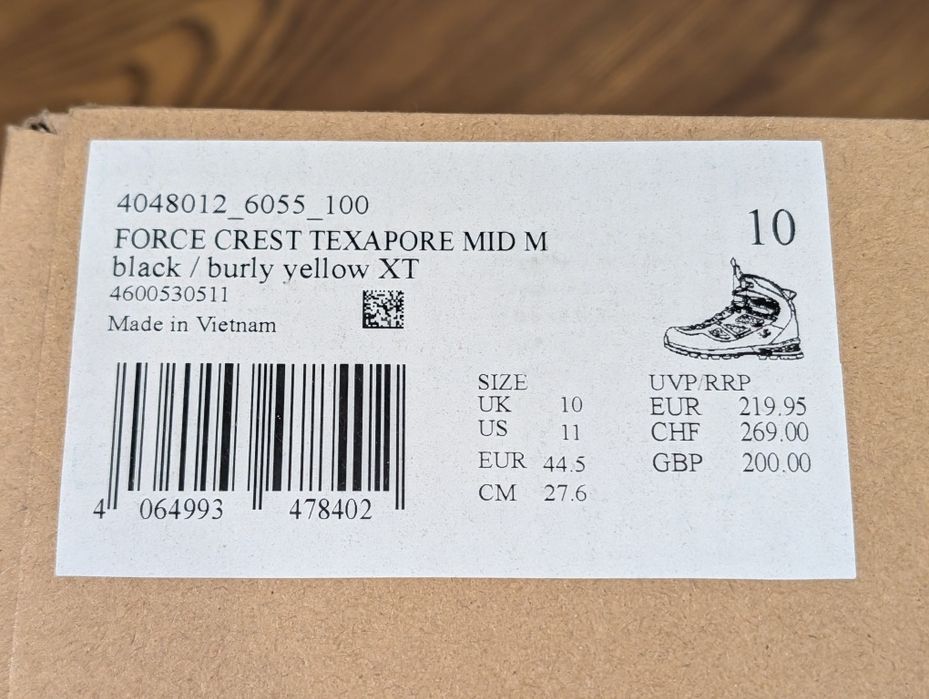 Bocanci NOI Jack Wolfskin Force Crest 44.5