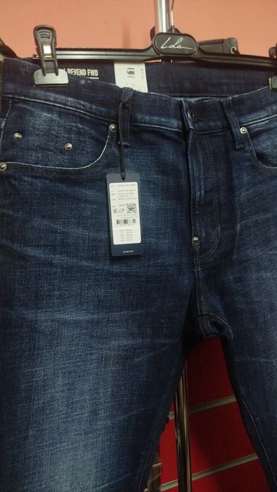 Оригинални дънки G-Star Raw Revend W33 , W34 Skinny нови мъжки
