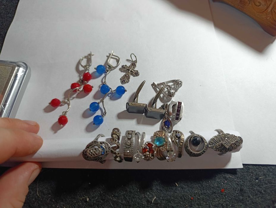 Кольца серебро 925 пробы