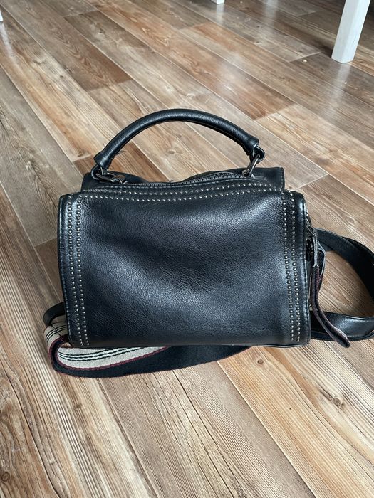 Сумка-рюкзак кожанная