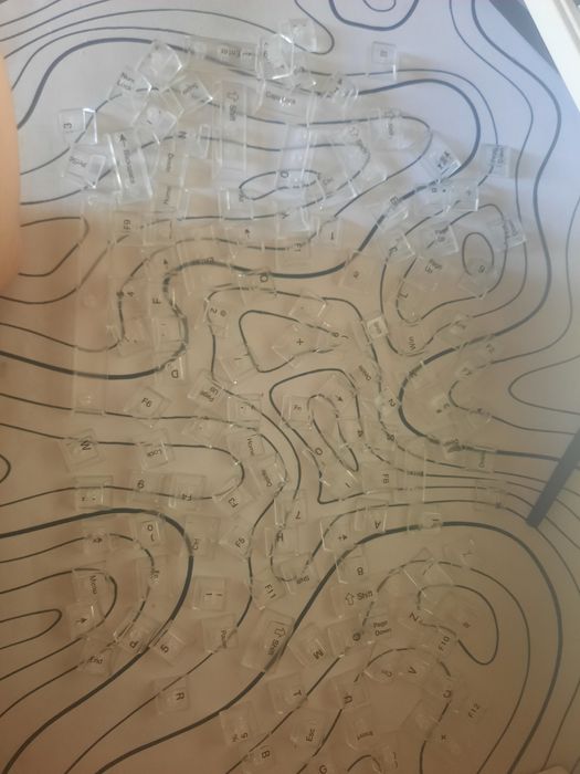 Продам кейкапы прозрачные