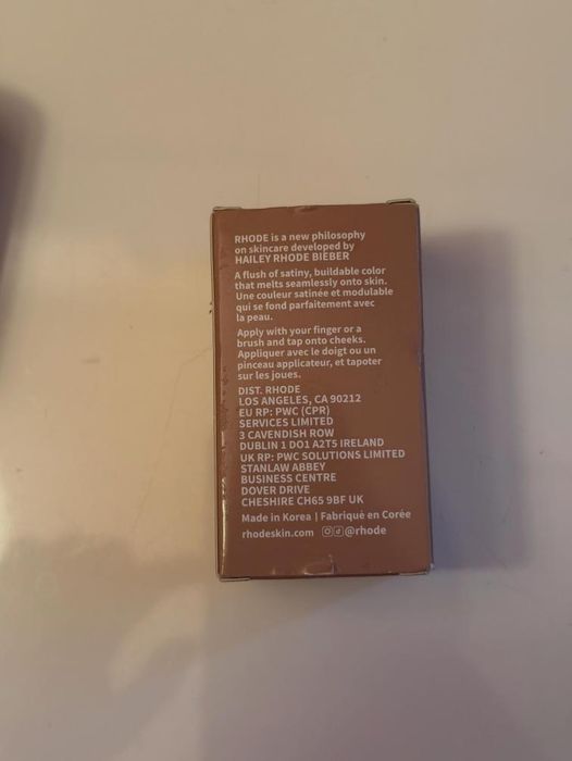 Blush rhode juice box