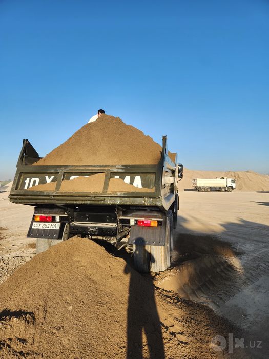 Kamaz klines klnes kampot shebn shebin 01 песок гравий шебен даставка