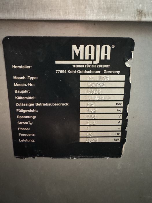 Masina de  gheata fulgi/solzi MAJA