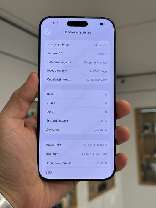 iPhone 16 Pro Max | 256 GB