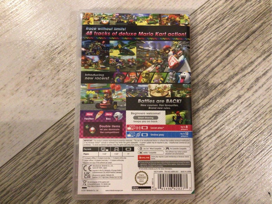 Mario Kart 8 Deluxe N.S. + Minecraft N.S. + Minecraft Legends Deluxe