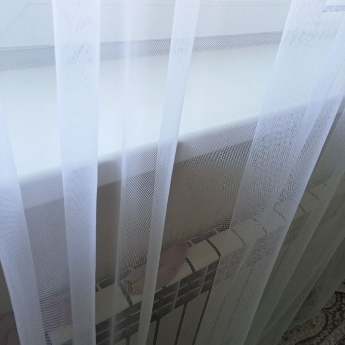Тюль белый срочно