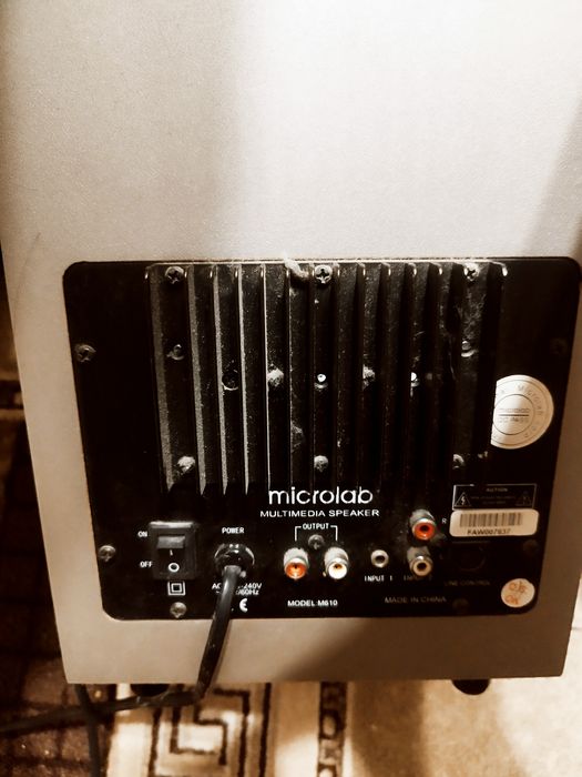 Microlab M-610, отличное состояние