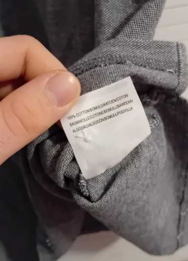 Чисто нова оригинална фланелка с яка Lyle & Scott