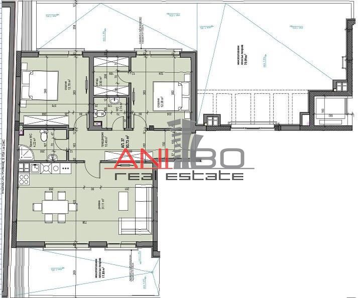 Продава се Тристаен апартамент в София, Овча купел - 107 кв.м за 2401 €/кв.м - Снимка #2