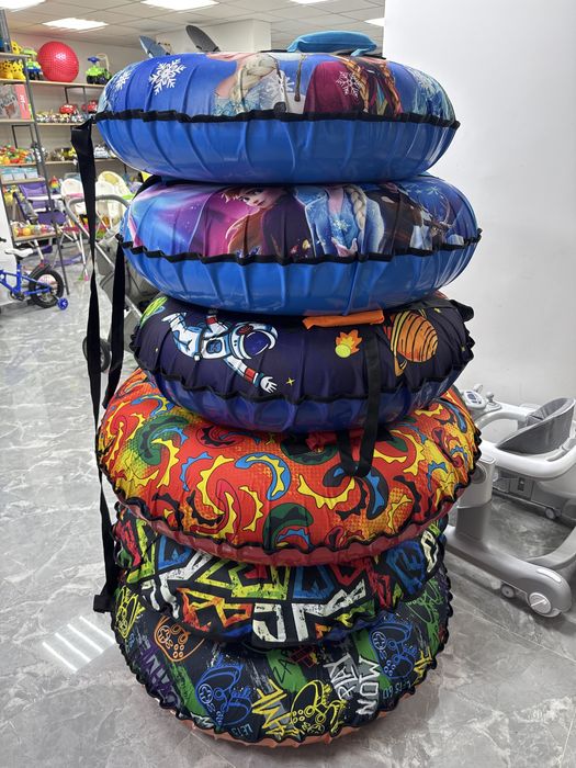 Тюбинг Ватрушка Балон Санки Плюшка