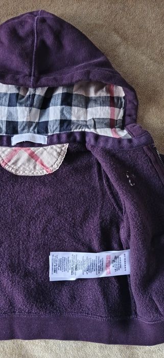 Акция! Костюмчик для малыша от фирмы Burberry от 3-9 мес (осень-весна)