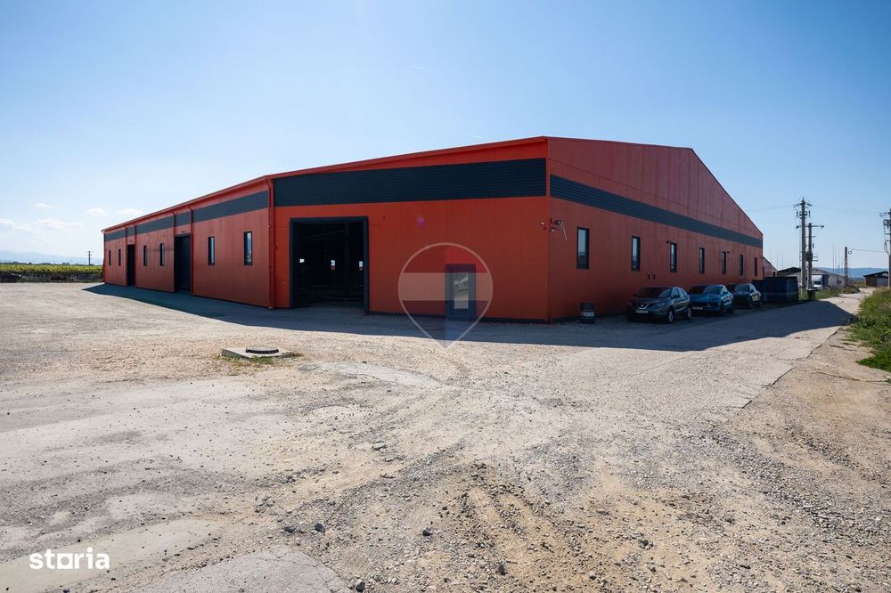 2.953 mp construiti | 6.074 mp teren | 80 ml front la DN13