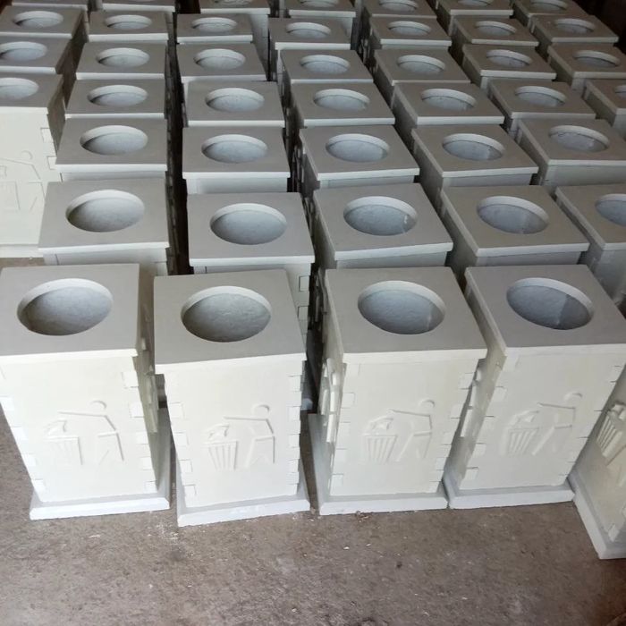 Бетон Скамейка, урна, вазон