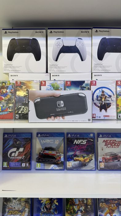 Новая Nintendo Switch Lite Grey + Бесплатная доставка