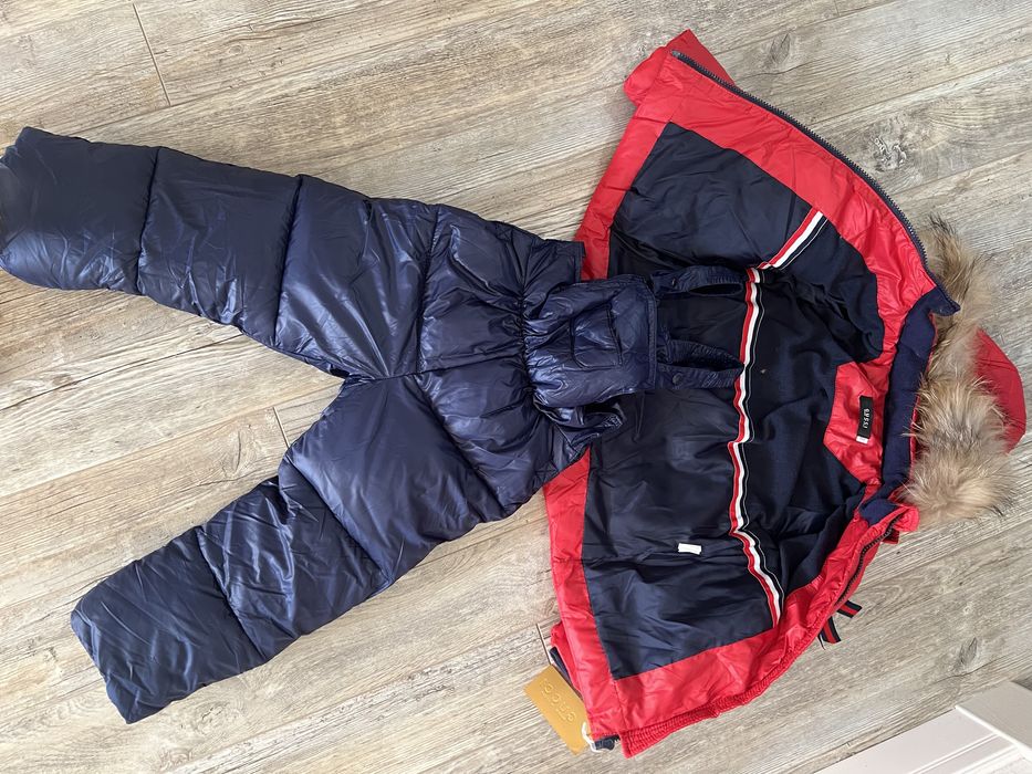 Зимний комплект, куртка с комбинезоном